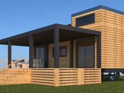 Tiny House 3D model buy