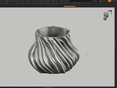 vase 3d print 556  3D print model
