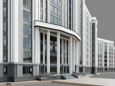 University Building ID050 3D model