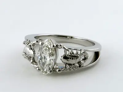 Ring Scorpions  3D print model