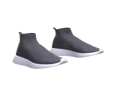 Shoes 6 Low-poly 3D model