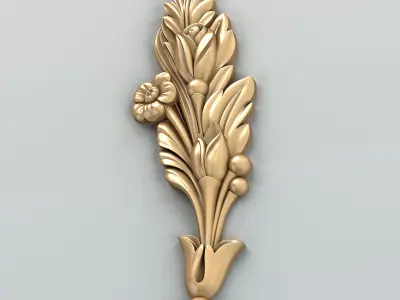 Decor vertical 020 3D model
