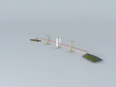 Spijkenisse Bridge Free 3D model