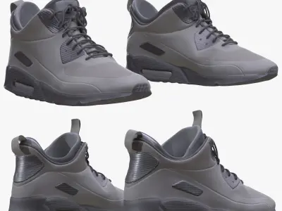 Sneakers 139 - All MH Bodies - UE5 Skeletons - Rigged Low-poly 3D model