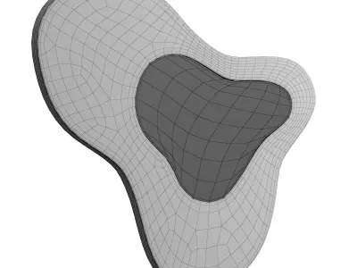 wall mirror 4 3D model