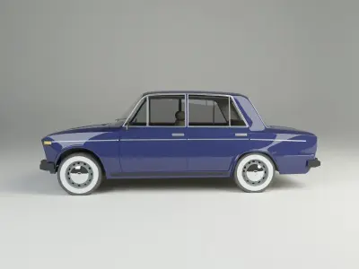 VAZ 2106 cgtr 3D model