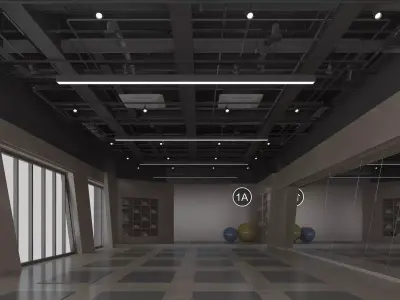 Yoga Studio 3D model