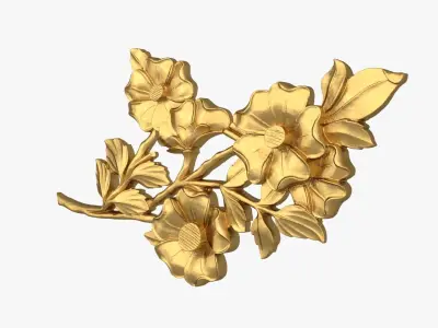 Classic decor ornament 267 3D model