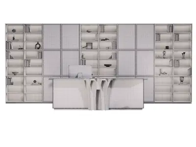 Luxury Reception Table Low-poly 3D model