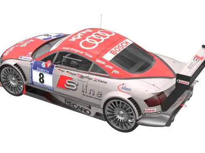 Audi - 2003 - TTR s-line 3D model