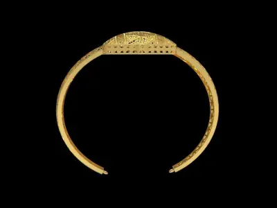 Fusion Gold Wristband RABBW15 3D print model
