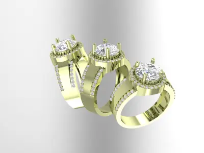 Gents Ring 3D print model buy