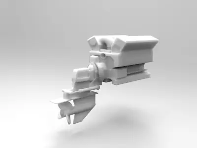 INBOARD ENGINE FOR YACHT OR BOAT 3D print model