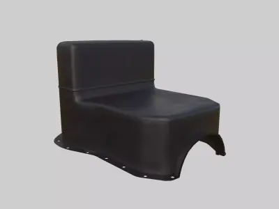 Engine Sump Placement Low-poly 3D model