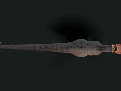 Velociraptor Dinosaur Animated Low Poly Low-poly 3D model