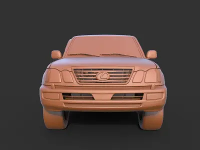 Lexus LX 470  3D print model
