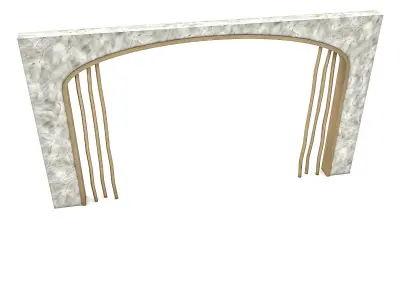 bohemian gate 04 model Low-poly 3D model