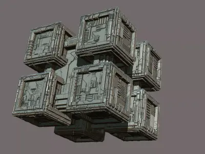  space equipment node 00254 3D model