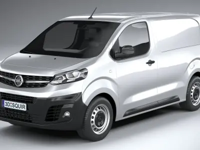 Opel Vivaro Cargo S 2020 3D model