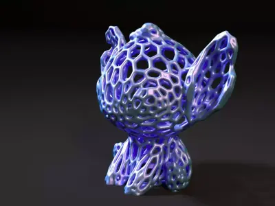 Stitch Voronoi 3D print model