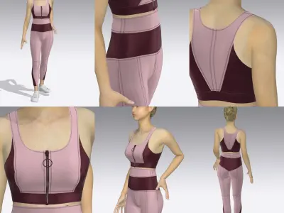 Perfect set for sports 3D print model