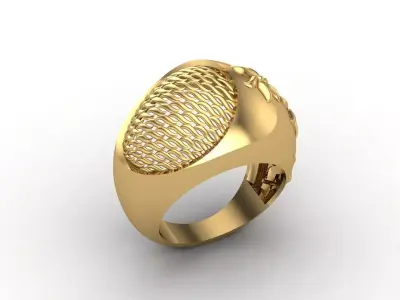 Plain Ring Women Ready STL 3DM Models Womens Rings 3D models 3D print model 24