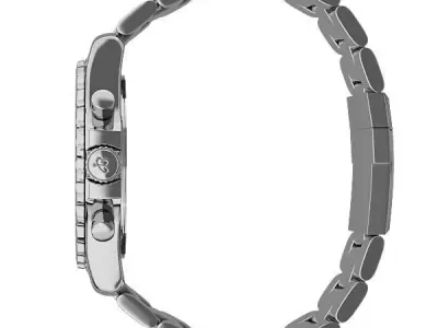 Breitling Chronospace Watch 3D model