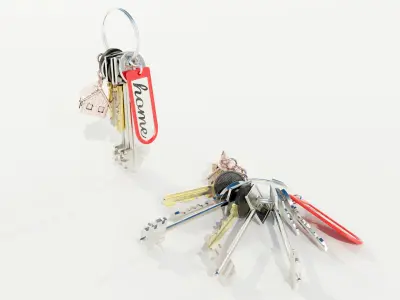 Bunch of Keys 3D model