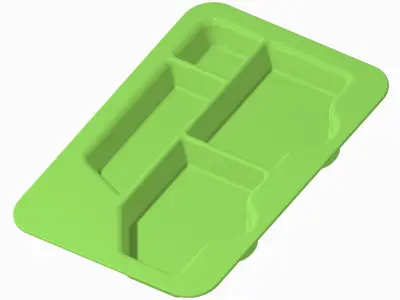 KIDS PREMIUM FOOD PLATE PACK 3D Model Collection