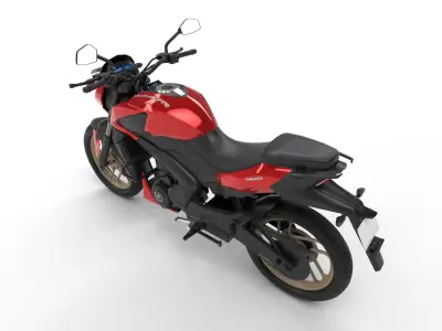 Bajaj Dominar 400 Low-poly 3D model