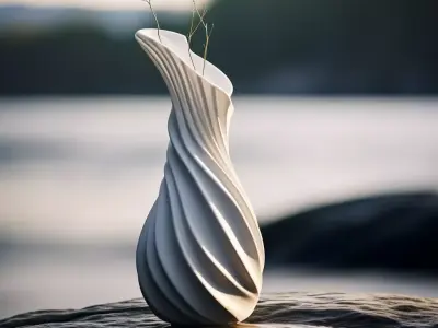Livigno Vase for Elegant Decor 3D print model