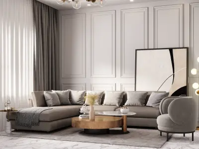 interior 072 3D model
