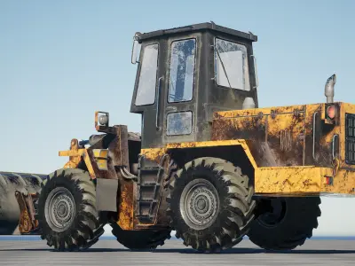 ZBL Loader v1 - Unreal Engine Project Low-poly 3D model