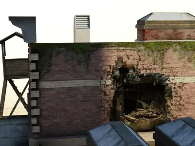 car in street 3D model