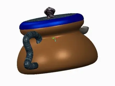 creo software design in mug saspan  3D model