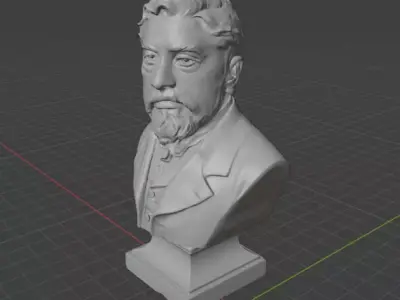 Gustave Eiffel 3D print model