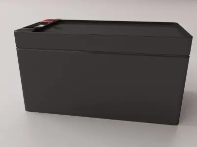 Lead Acid Battery 3D model