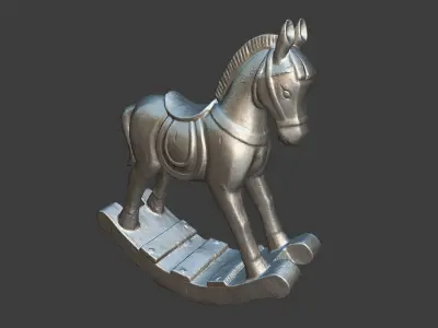Decorative Horse Low-poly 3D model