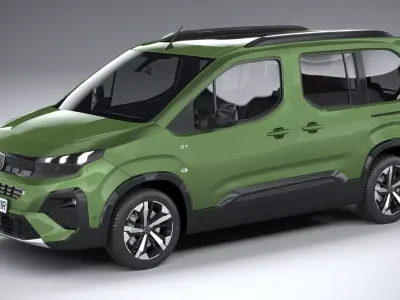 Peugeot Rifter 2024 3D model