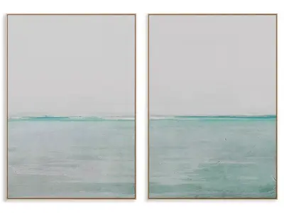 Abstract Painting Frame set 3D model 278
