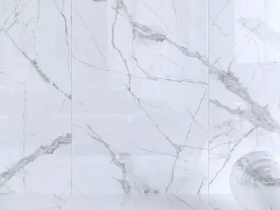 Wall Tiles Museum Glacier White Set 160x320 Set 2 Texture