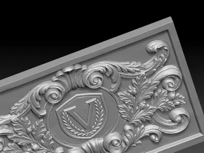 1 pattern CNC Relief Model 3D print model