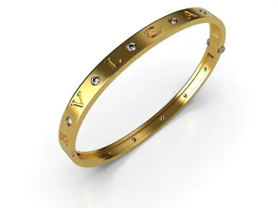 Bracelet BVL 3D print model