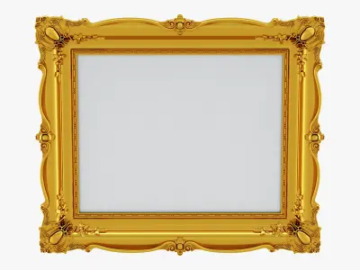  12 Classic Frames Collection 3D model