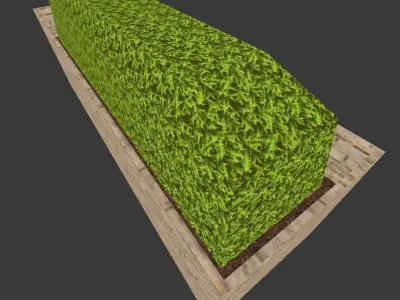 Hyrule Fortress Planter Free low-poly 3D model