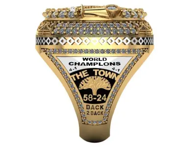 World Champions Ring 3D print model