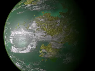 Felucia - Star Wars Planet Texture Free 3D model