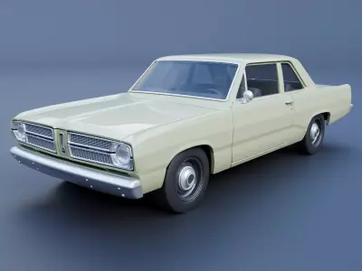 Plymouth Valiant 100 1967 3D print model