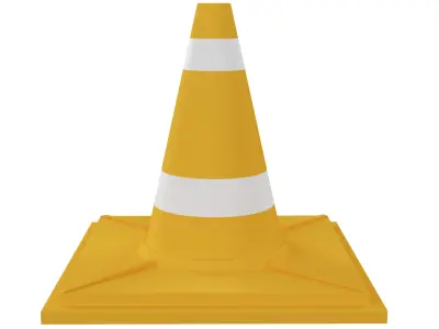 Traffic Cone 3D model