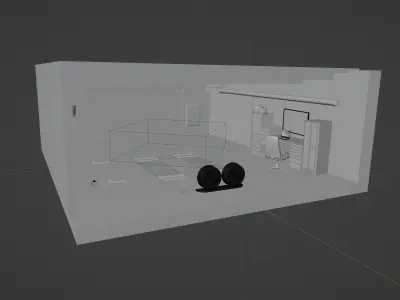 power bench  3D model